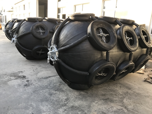 Tùy chỉnh Marine Pneumatic cao su Fender Sling Type Inflatable