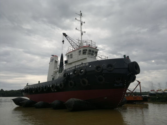 chất lượng  5 Layers Ship Launching Airbags Docking Natural Rubber Marine Salvage Airbags nhà máy