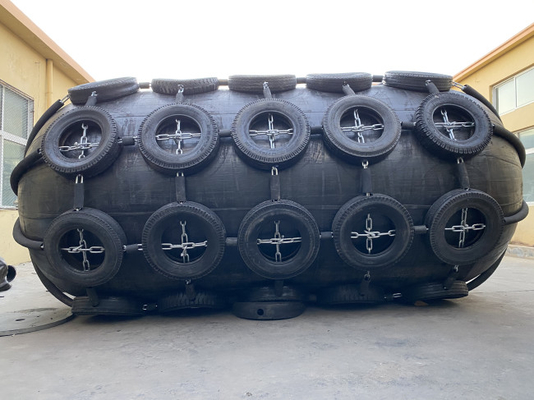 Lốp lưới tàu cao su Chắn bùn cao su 500mm Thuyền dài neo Chắn bùn hàng hải khí nén