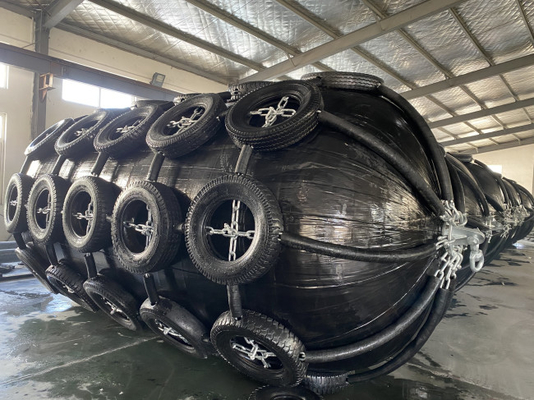 Tấm chắn bùn cao su khí nén tiêu chuẩn ISO17357 cho hàng hải và thuyền