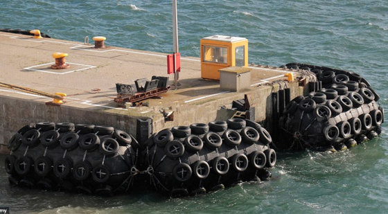 Lốp Net Yokohama Chắn bùn cao su khí nén Docking Các loại Fender Tàu 0,05mpa