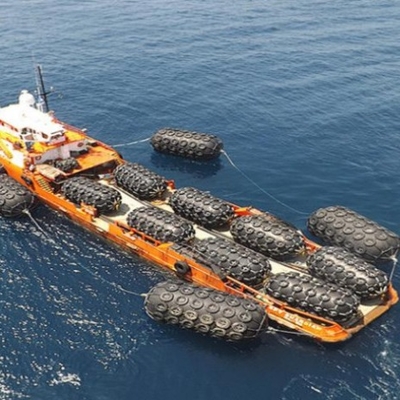 Docking Boat Protection Tấm chắn cao su Yokohama bằng khí nén 50kpa