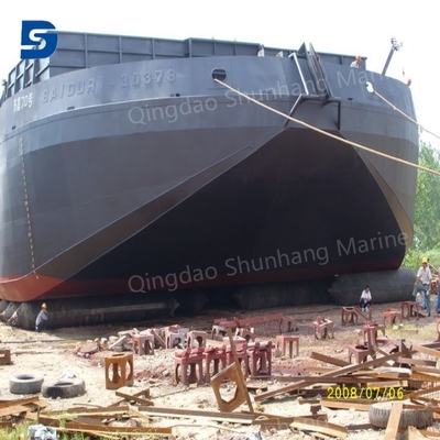 ISO14409 Tiêu chuẩn túi khí cao su tàu với chiều dài OEM
